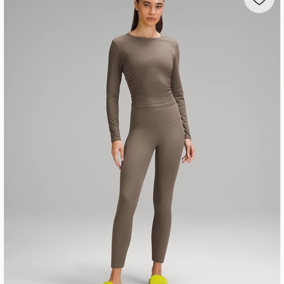 lululemon Align™ High-Rise Ribbed Pant 25" - Picture 1 of 9